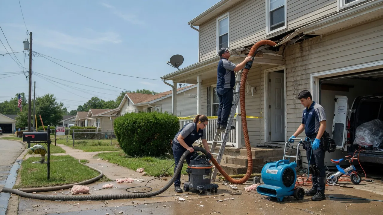 Water Damage Restoration in Westville, OK near me